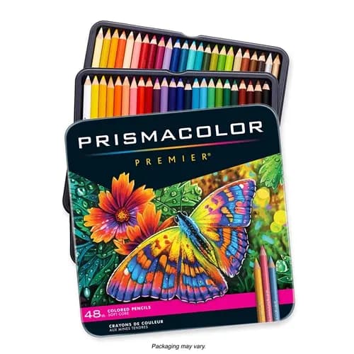 Prisma Color Premier Colored Pencils, Soft Core, 48 Count
