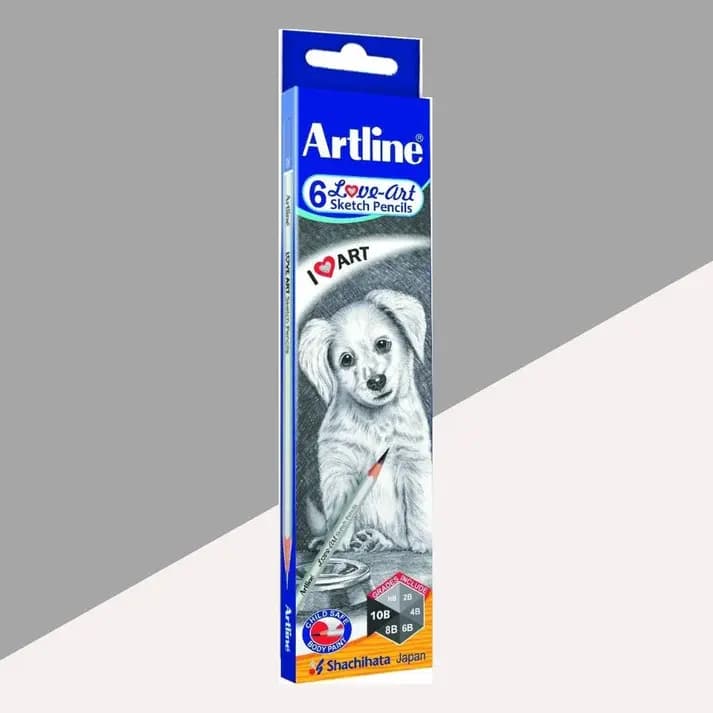 Artline Love Art Sketch Pencils Set