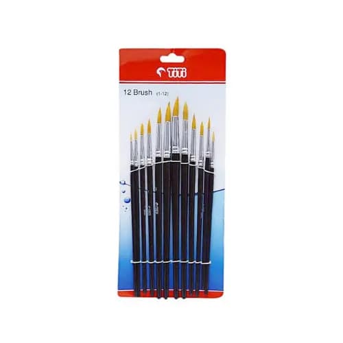 TiTi Artist Round Brush Set 12pc