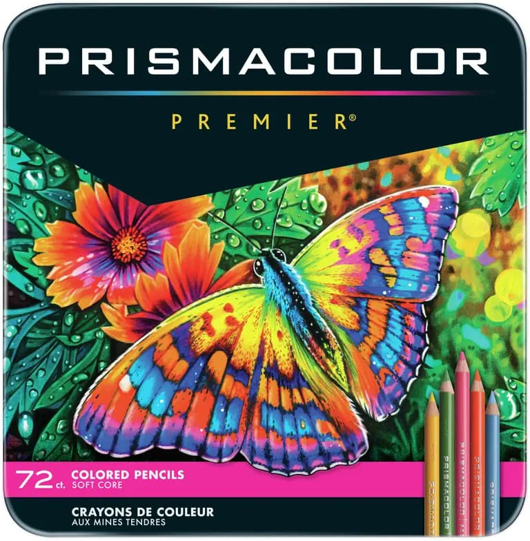 Prisma Color Premier Colored Pencils, Soft Core, 72 Count