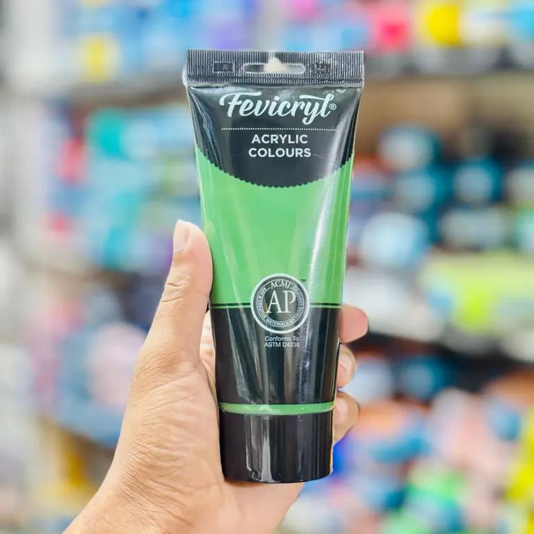 Fevicryl Acrylic Colour 200ml — Hookers Green