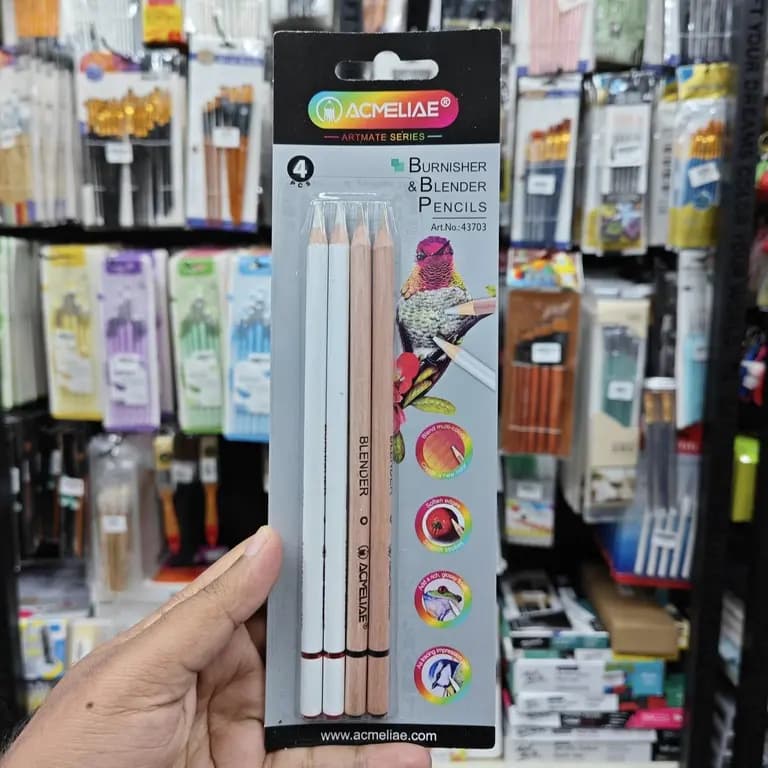 Acmeliae burnisher and blender pencils