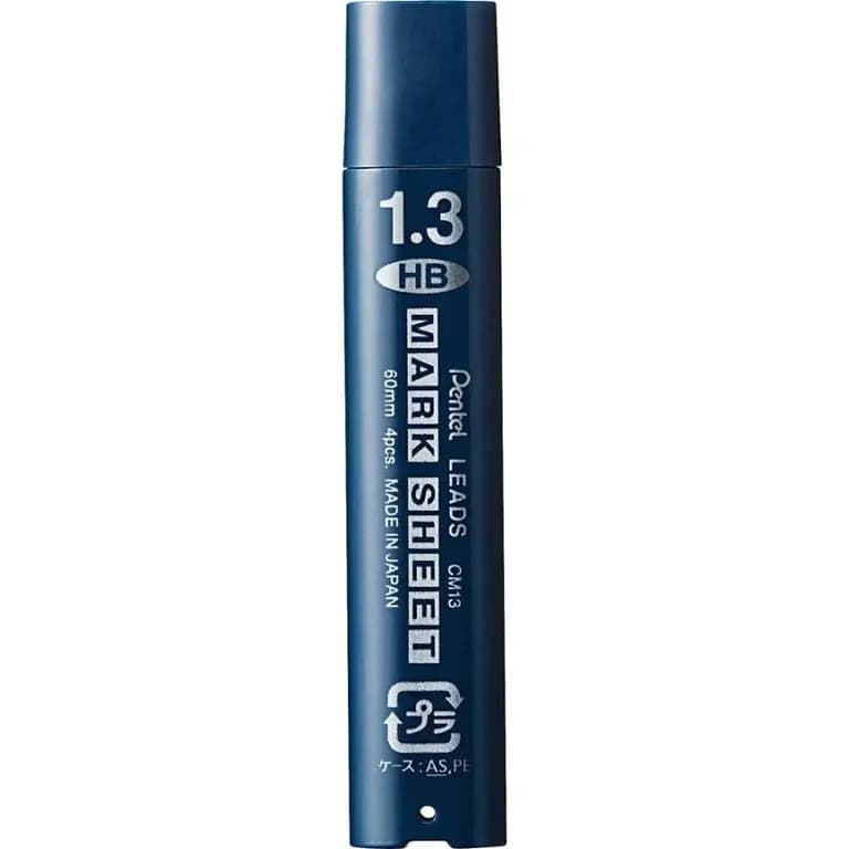 Pentel 1.3mm Mechanical Pencil Leads HB 4Pes 