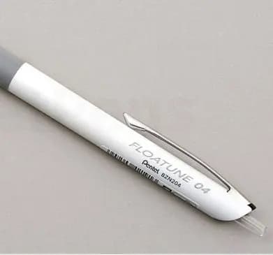 Pentel Floatune Retractable Ballpoint Pen - 0.4 Mm BLACK 1PES