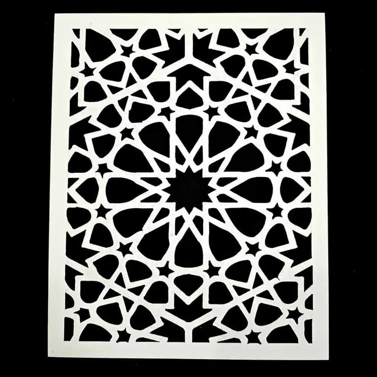 Stencil Code 14 (8x10 inch)