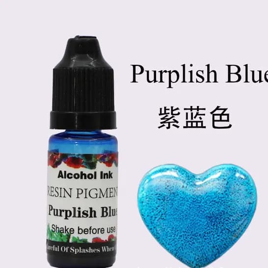 Alcohol ink resin pigment [ PURPLISH BLUE ]