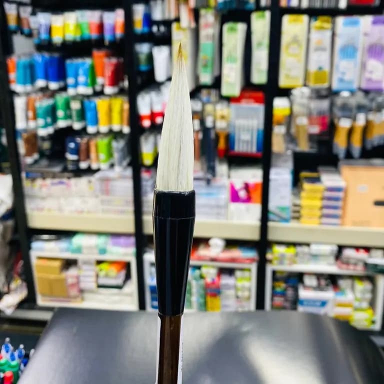 Wolf hair chines bambo brush [18 number ]	