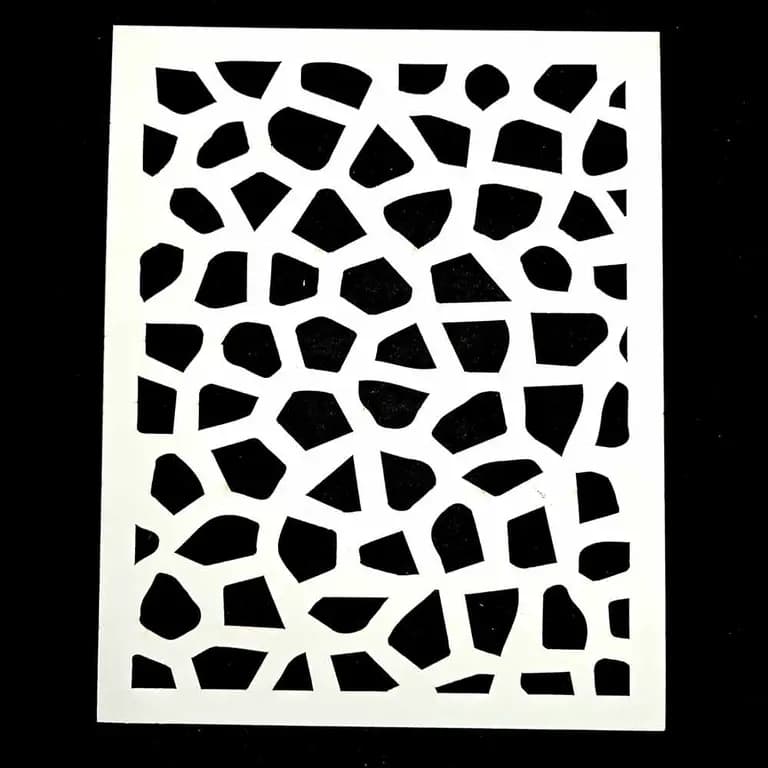 Stencil Code 18 (8x10 inch)