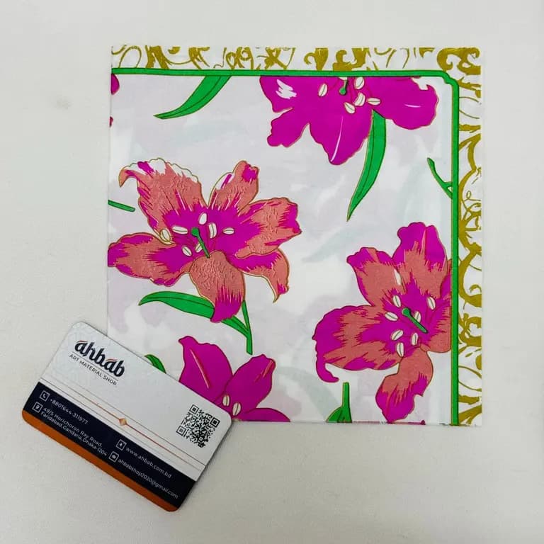 Deco Paper, Color Printed Napkins Dp: 230