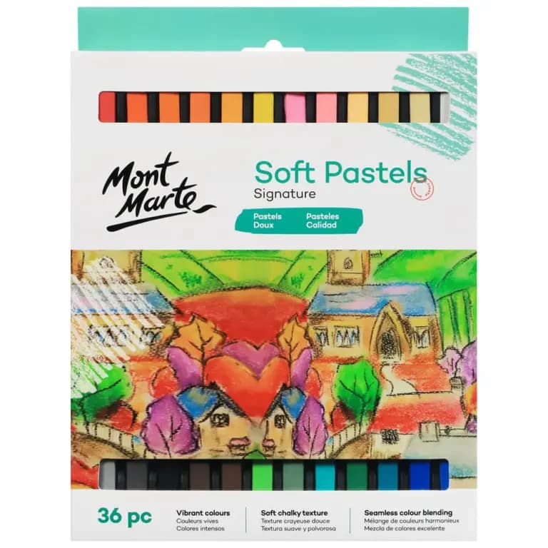 Mont Marte Soft Pastels 36pc