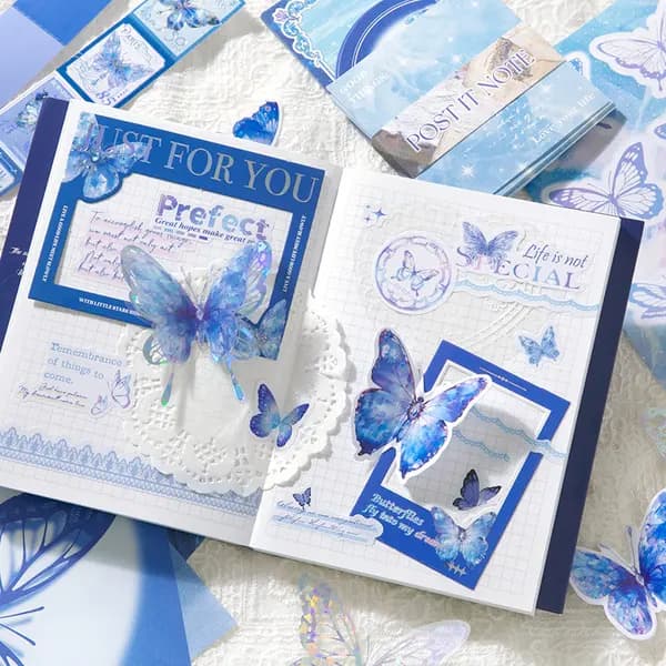 Butterfly Dreams Box journaling kit set Design-2