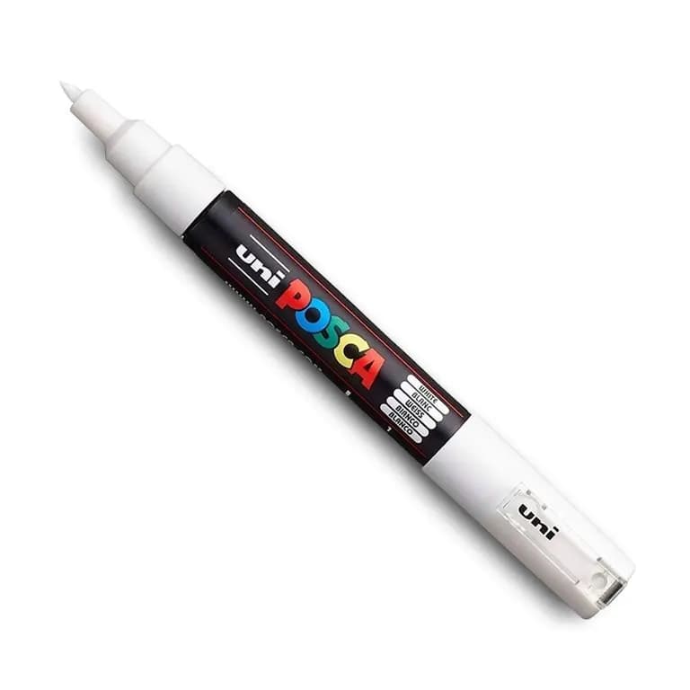 Uni Posca Marker White 0.7mm [1pes]
