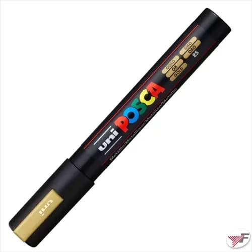 Uni Posca Marker Gold 2.5mm [1pes]