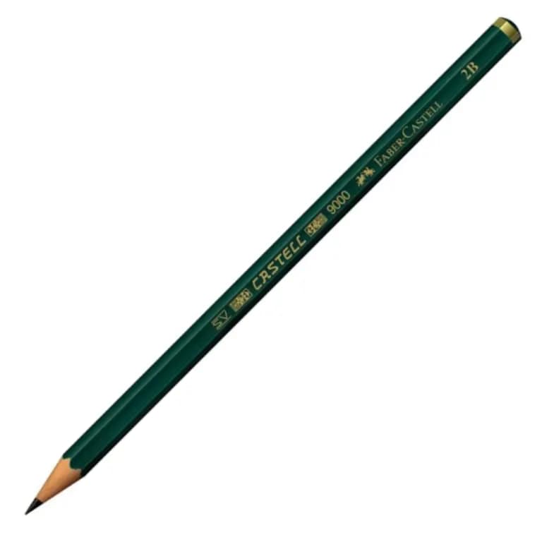 2B Faber-Castell 9000 Graphite Pencil Lead [1pes]