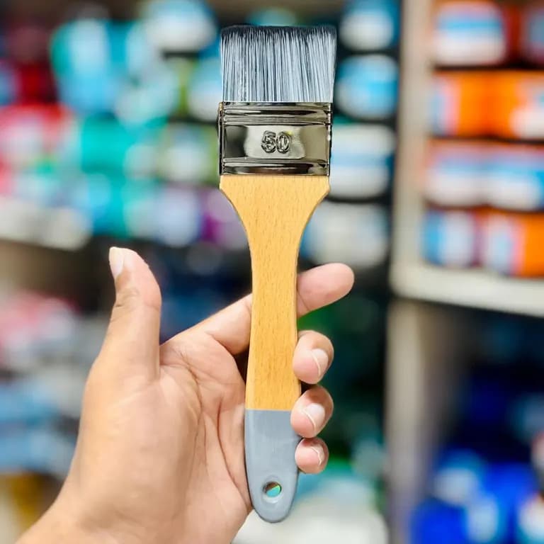 Giorgione Flat Head Nylon Soft Paint Brush Single 50mm