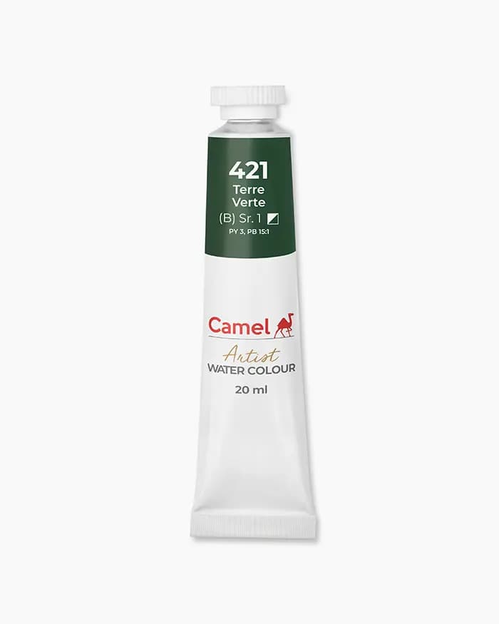Camel Artist Water Colours Individual tube of Terre Verte Sr 1 in 20 ml