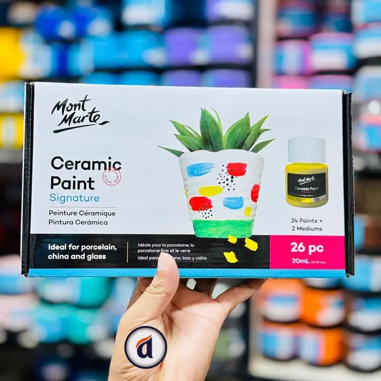 Mont Marte Ceramic Paint 26 x 20ml
