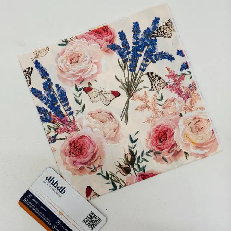 Deco Paper, Color Printed Napkins Dp: 189