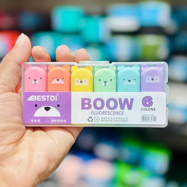Boow Highlighter set 6pc