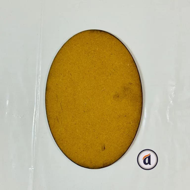 Egg Shape MDF Board 8 inch