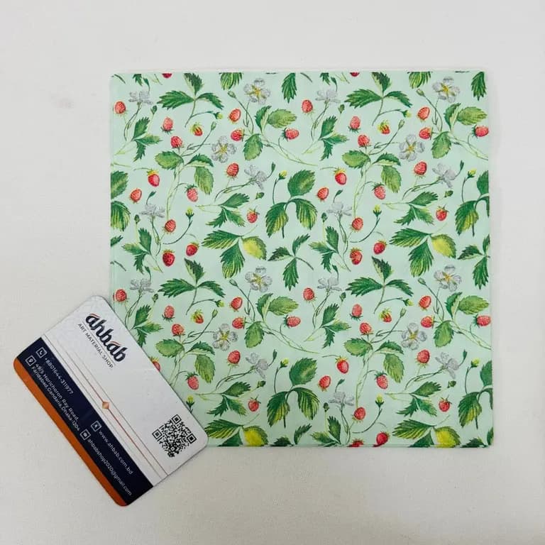 Deco Paper, Color Printed Napkins Dp: 184