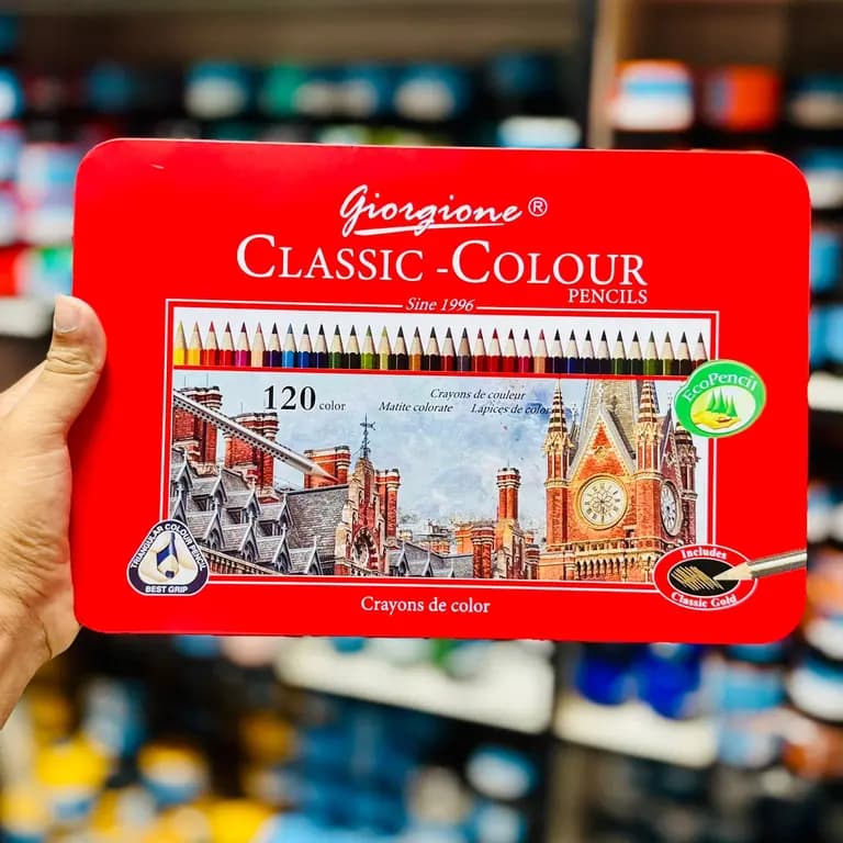 Giorgione Classic Colour Pencil Set 120pc G-MT-120 