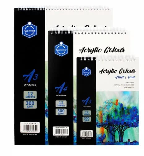 Keep smilling Acrylic Colour Pad