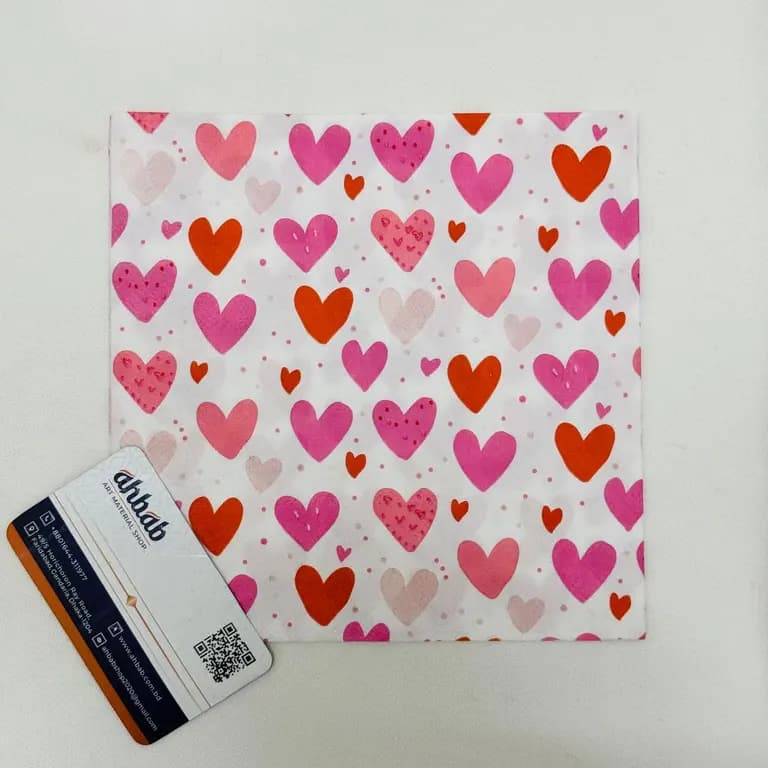 Deco Paper, Color Printed Napkins Dp: 185