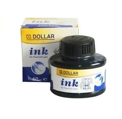 Dollar Fountain Pen Ink 60 ml (Blue)