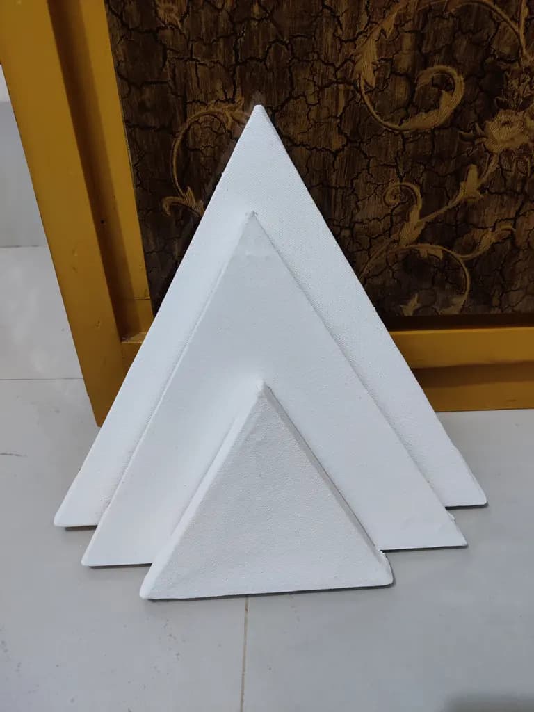 Triangle Canvas Combo 4pc (6inc, 8inc, 10inc, 12inc)