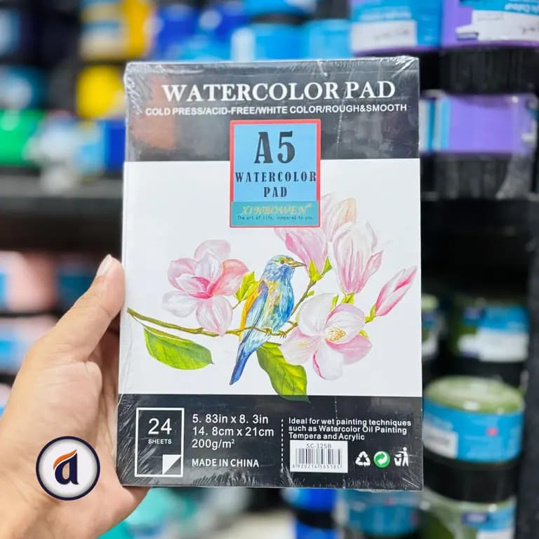 Xinbowen Watercolor Pad A5 200GSM