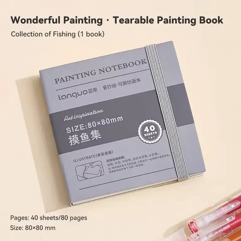 Longuo Watercolor Pad 80x80mm LG-24628