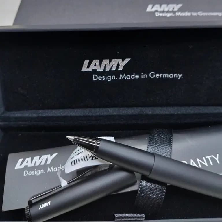 Lamy 366 RB Studio Lx All Black Roller Ball Pen M