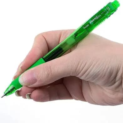 Pentel Energel Gell Pen  Lime Green Ink (0.5mm) - 1 Pcs - BLN105-DX