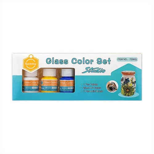 Keep Smiling Glass Color Studio Set 6 Pcs