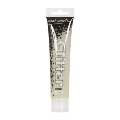 Mont Marte Acrylic Glitter Paint 75ml Silver