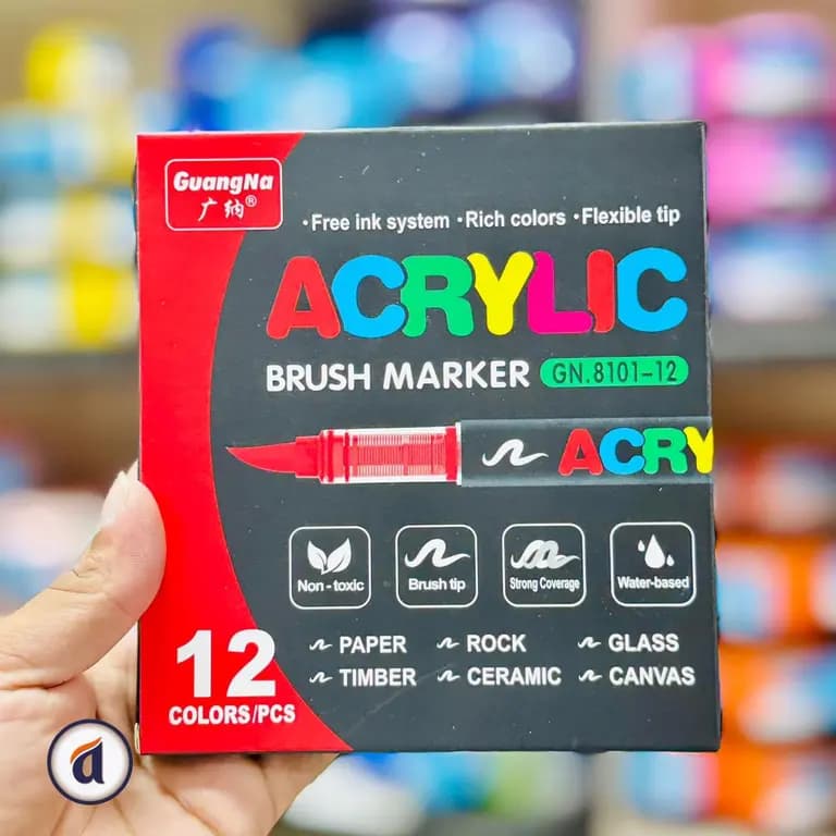 Guangna Acrylic Paint Marker 12 Colour 
