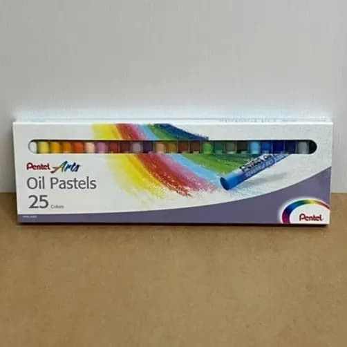 Pentel Artist Oil Pastel 25 Color Set - PHN-25ASE