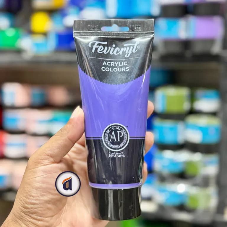 Fevicryl Acrylic Colour 200ml — Mauve