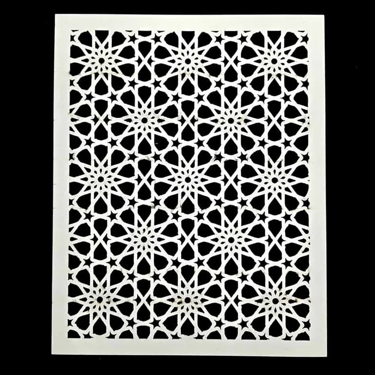Stencil Code 22 (8x10 inch)