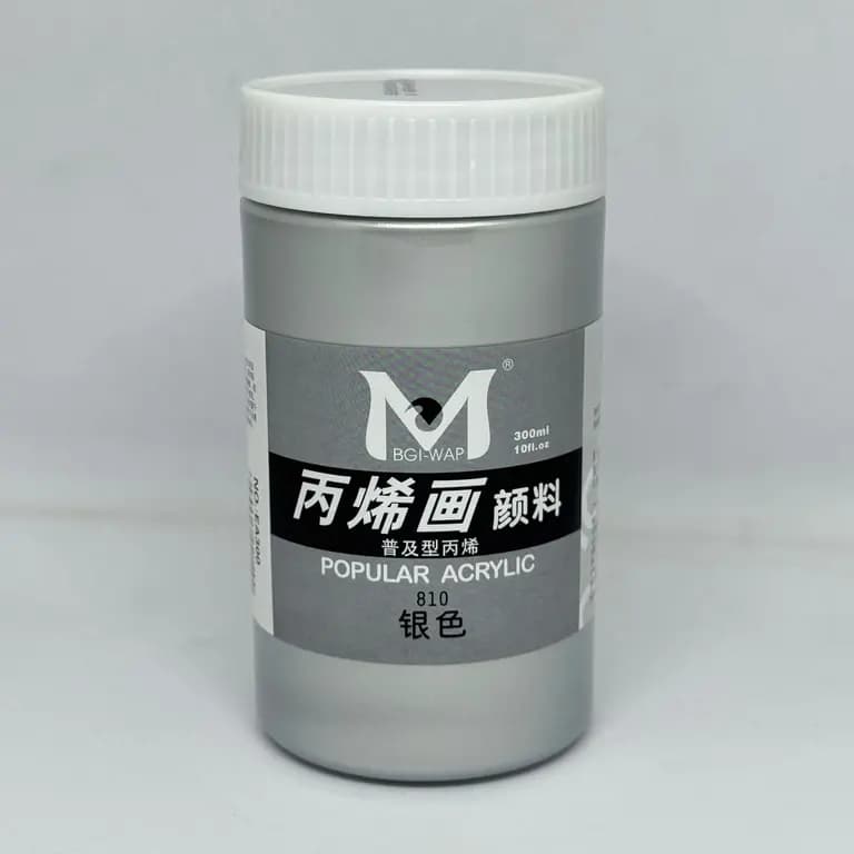 Art Rangers Acrylic Colour 300ml Silver (810)