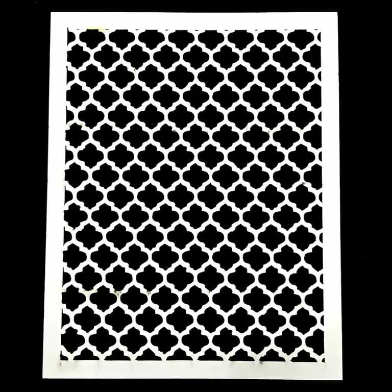 Stencil Code 13 (8x10 inch)
