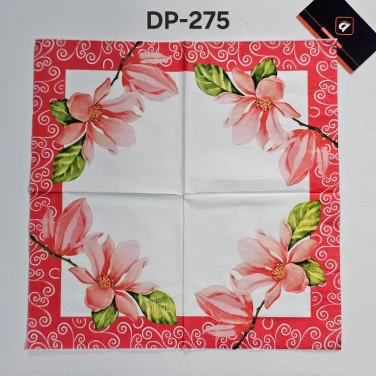 Deco Paper, Color Printed Napkins Dp: 275