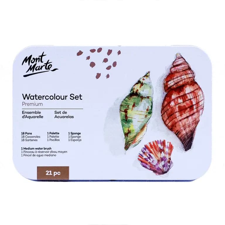 Mont Marte Watercolour Set 21pc