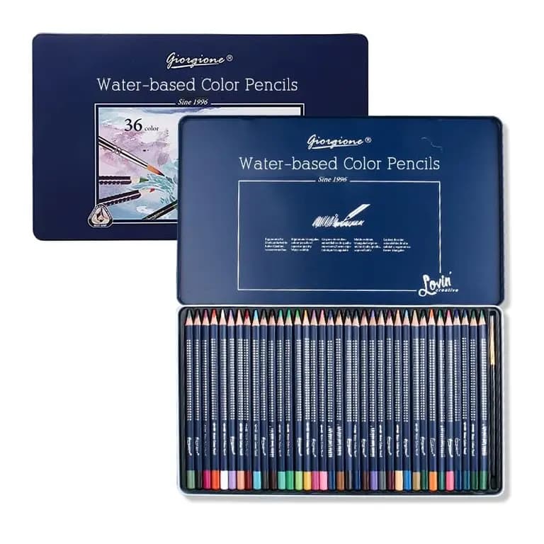 Giorgione Watercolour Pencils set 36pc