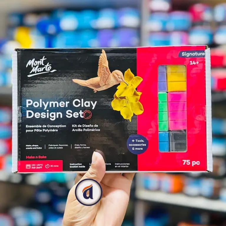 Mont Marte Make n Bake Polymer Clay Set 75pc