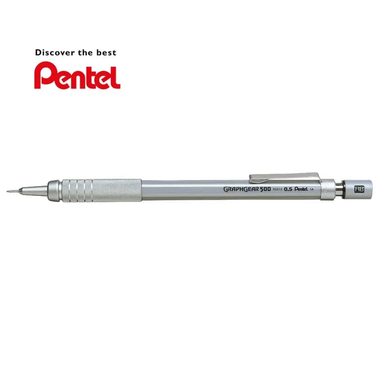 Pentel Graph Gear Drafting Pencil 500 (0.5mm) - Black - PG515-A : Pentel 