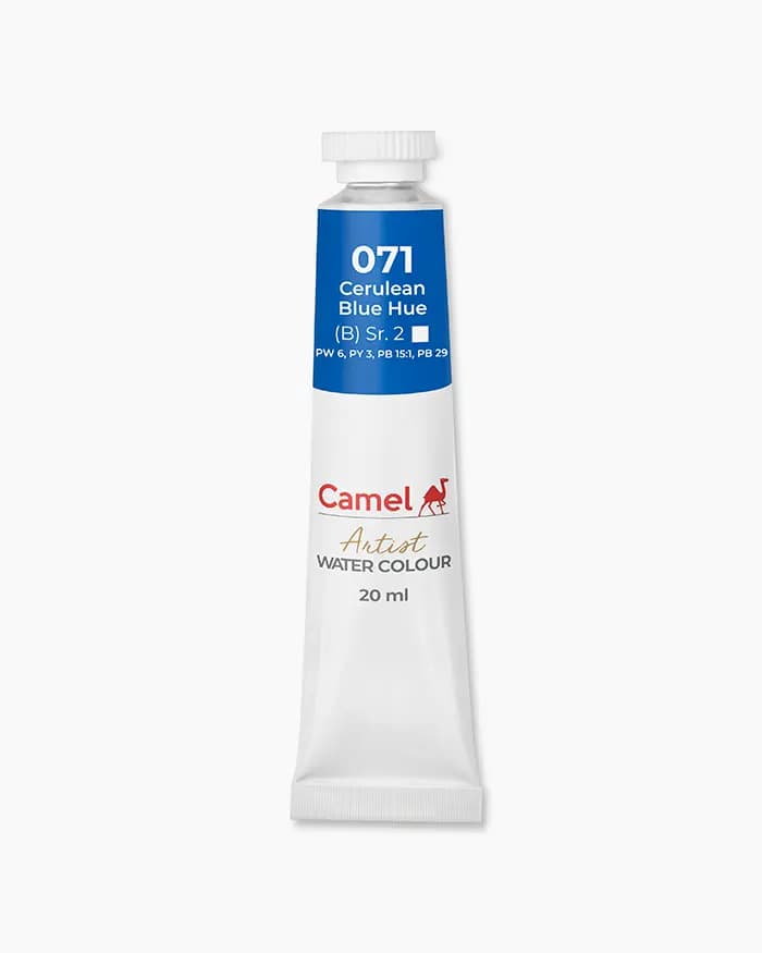 Camel Artist Water Colours Individual tube of Cerulean Blue Hue Sr 2 in 20 ml