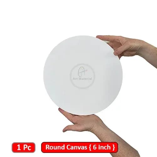 Round Canvas 6 inch
