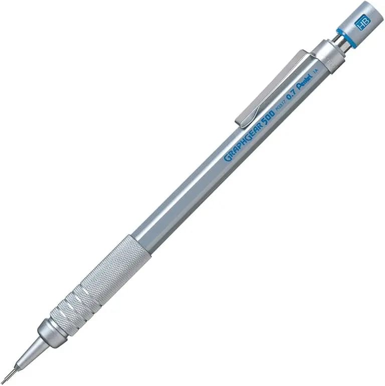 Pentel Graph Gear Drafting Pencil 500 (0.7mm) - Blue - PG517-C